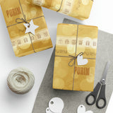 Purim Gift Wrapping Paper- Various Styles 2