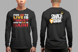 To Live is Christ Tee (Short and Long) and Hoodie (Black)